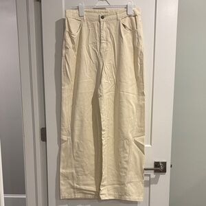 Double Zero Womens Wide Leg Jeans Large
